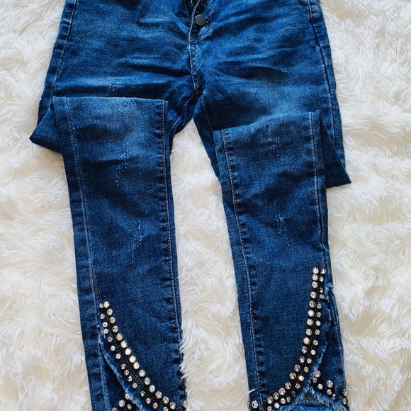 Jeans Jeans Con Piedras Poshmark